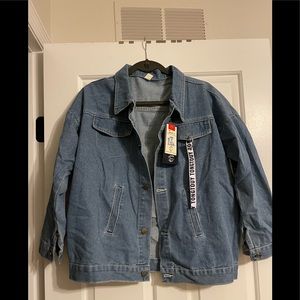 Brand New Mens Jean Jacket.  Says 3XL fits more like XL.